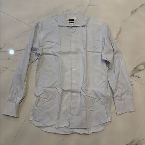 Suitsupply Light Blue Pinstripe Dress Shirt